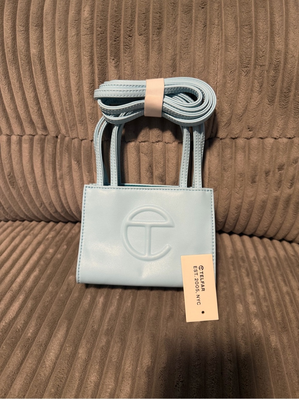 Telfar Tote - Small (Pool Blue)
